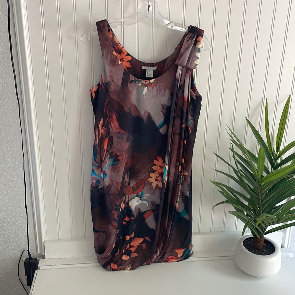 Multicolor H&M shift dress